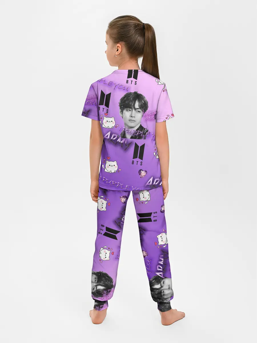Детская пижама с брюками / I purple you