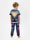 Детская пижама с брюками / ПЕЙЗАЖ НАД ЗВЕЗДАМИ