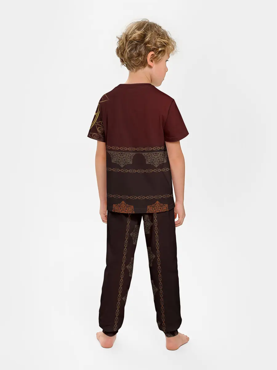 Детская пижама с брюками / Форма Казахстан