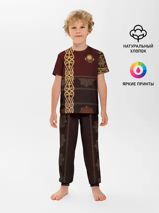 Детская пижама с брюками / Форма Казахстан