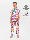 Детская пижама с брюками / Звери, детская