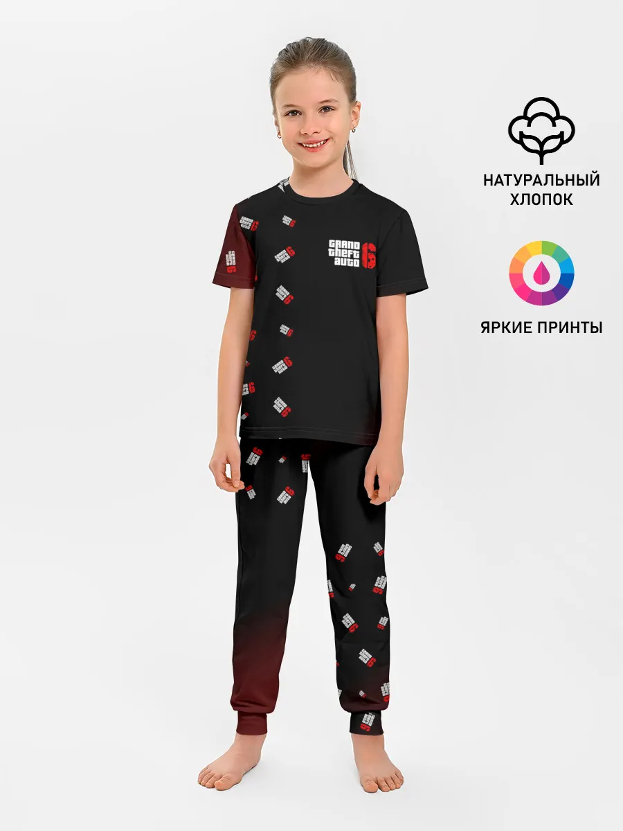 Детская пижама с брюками / ГТА 6 - Соты