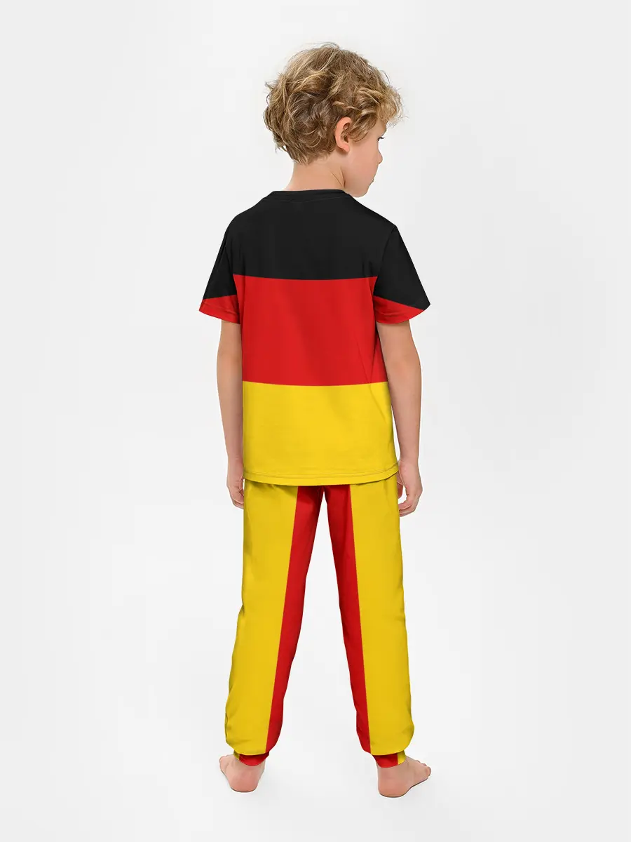 Детская пижама с брюками / Сборная Германии флаг