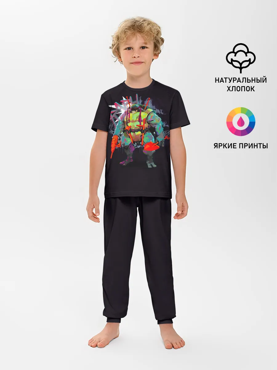 Детская пижама с брюками / Злой Рафаэль