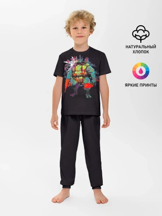 Детская пижама с брюками / Злой Рафаэль