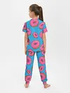Детская пижама с брюками / Пончики