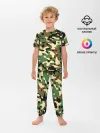 Детская пижама с брюками / Камуфляж
