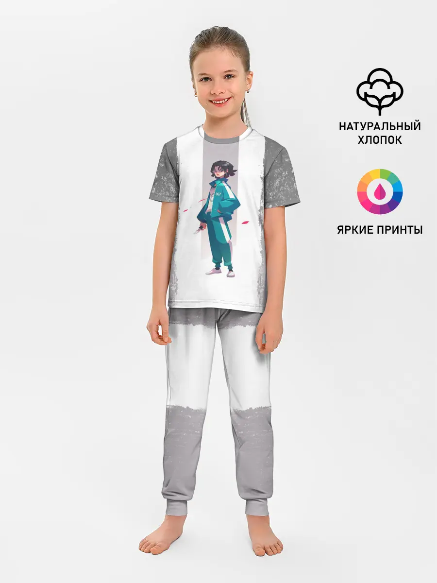 Детская пижама с брюками / 067 | Кан Сэ Бёк