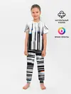 Детская пижама с брюками / Абстракция Глитч