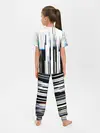 Детская пижама с брюками / Абстракция Глитч