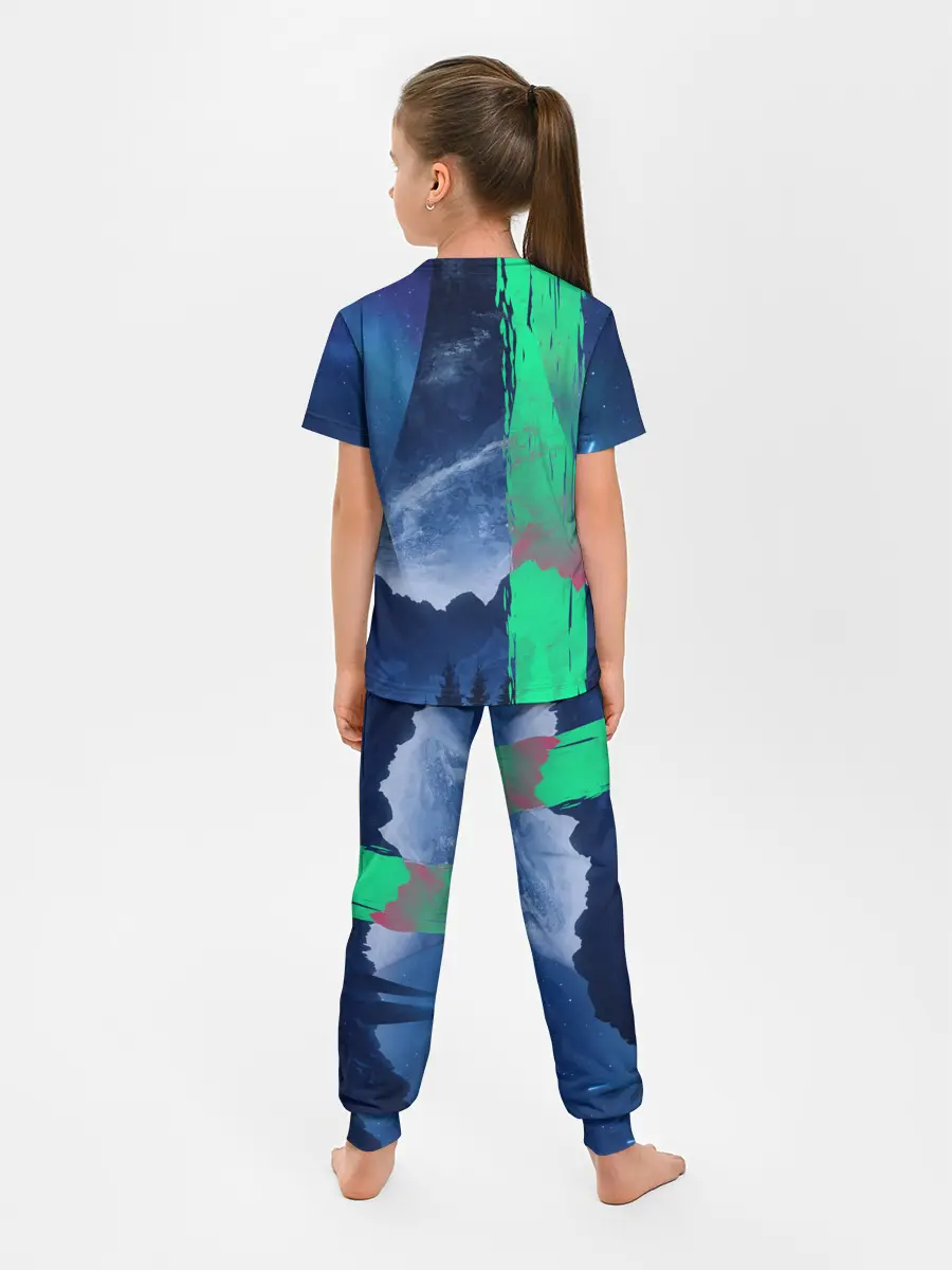 Детская пижама с брюками / HALO Ring