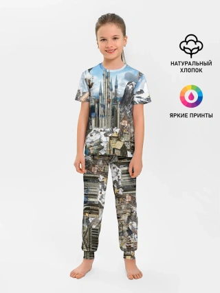 Детская пижама с брюками / HEROES