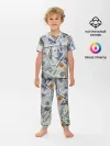 Детская пижама с брюками / Доллары