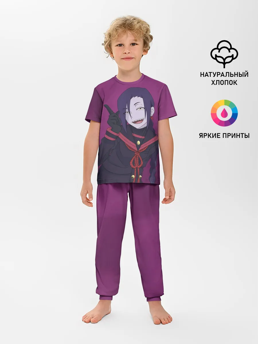 Детская пижама с брюками / Маганэ Чикуджоин