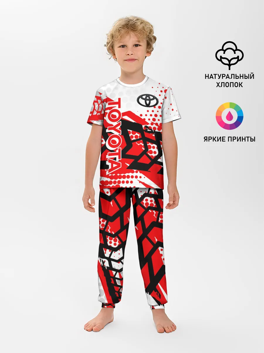 Детская пижама с брюками / Toyota