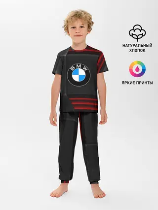 Детская пижама с брюками / bmw auto sport