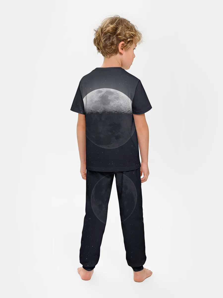 Детская пижама с брюками / луна