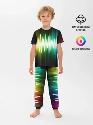 Детская пижама с брюками / music