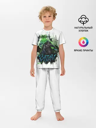 Детская пижама с брюками / Batman: Arkham Knight