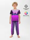 Детская пижама с брюками / Synthwave
