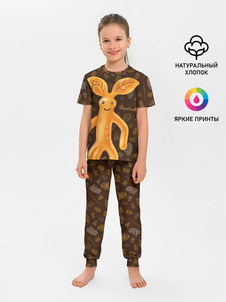 Детская пижама с брюками / Bowtruckle