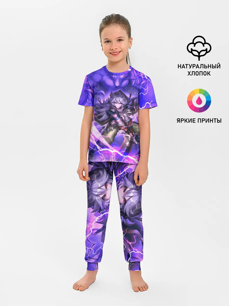 Детская пижама с брюками / Рэйзор | Genshin Impact | Геншин Импакт