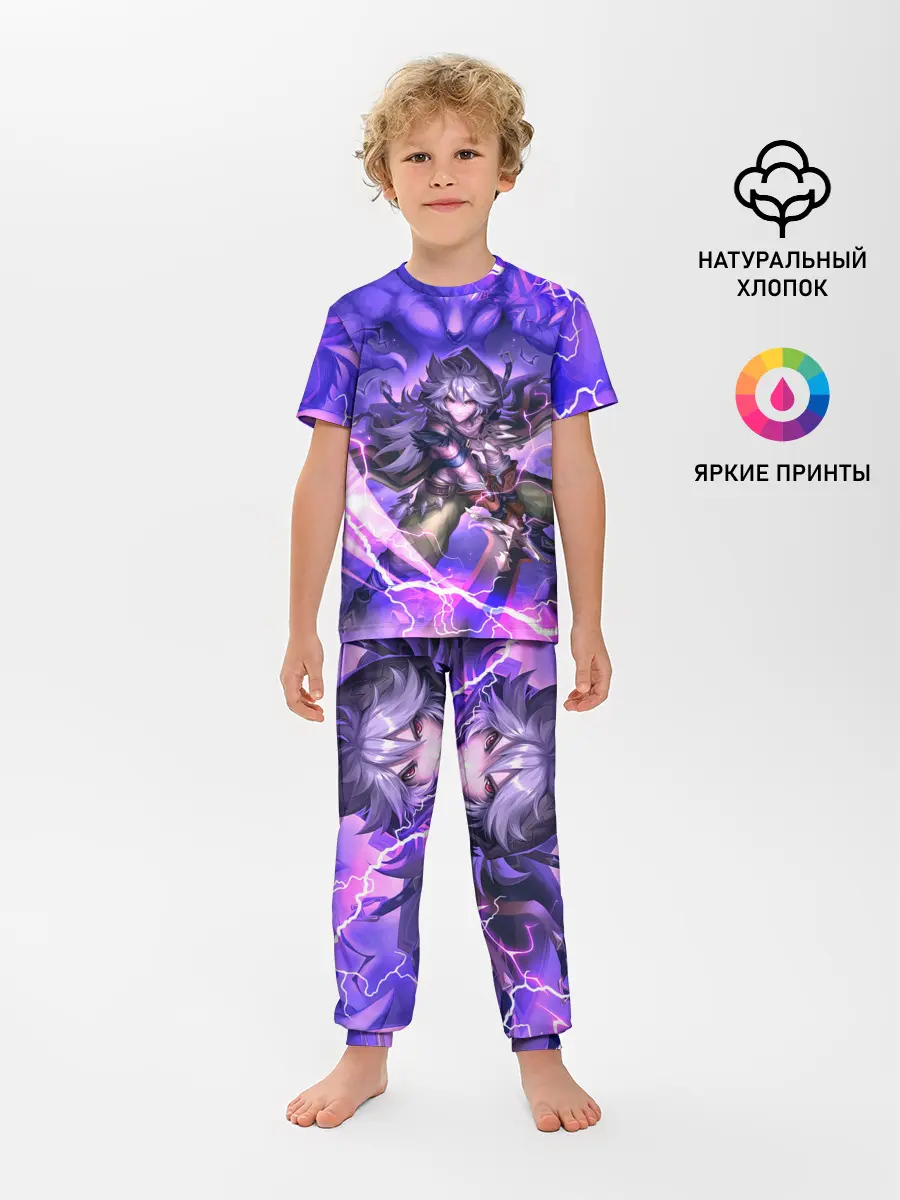 Детская пижама с брюками / Рэйзор | Genshin Impact | Геншин Импакт