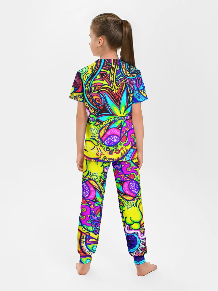 Детская пижама с брюками / PSY ABSTRACTION