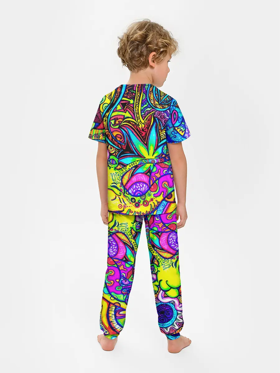 Детская пижама с брюками / PSY ABSTRACTION