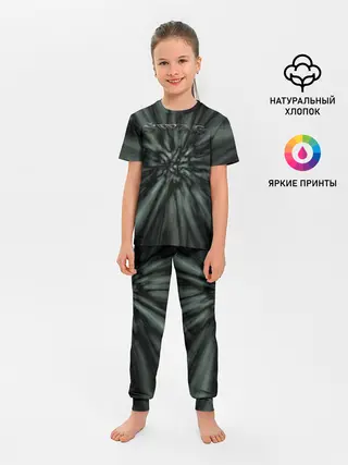 Детская пижама с брюками / Глубокая пустота