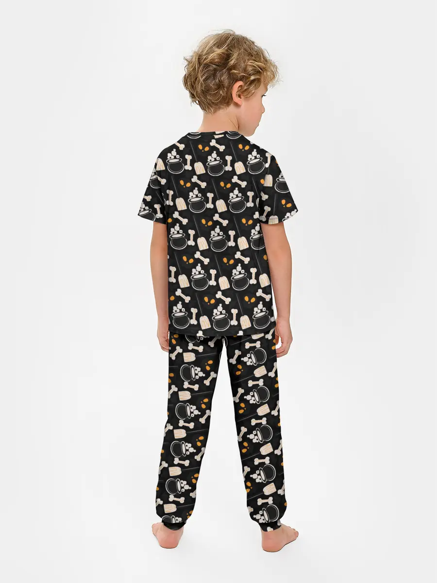 Детская пижама с брюками / Patern Halloween 14