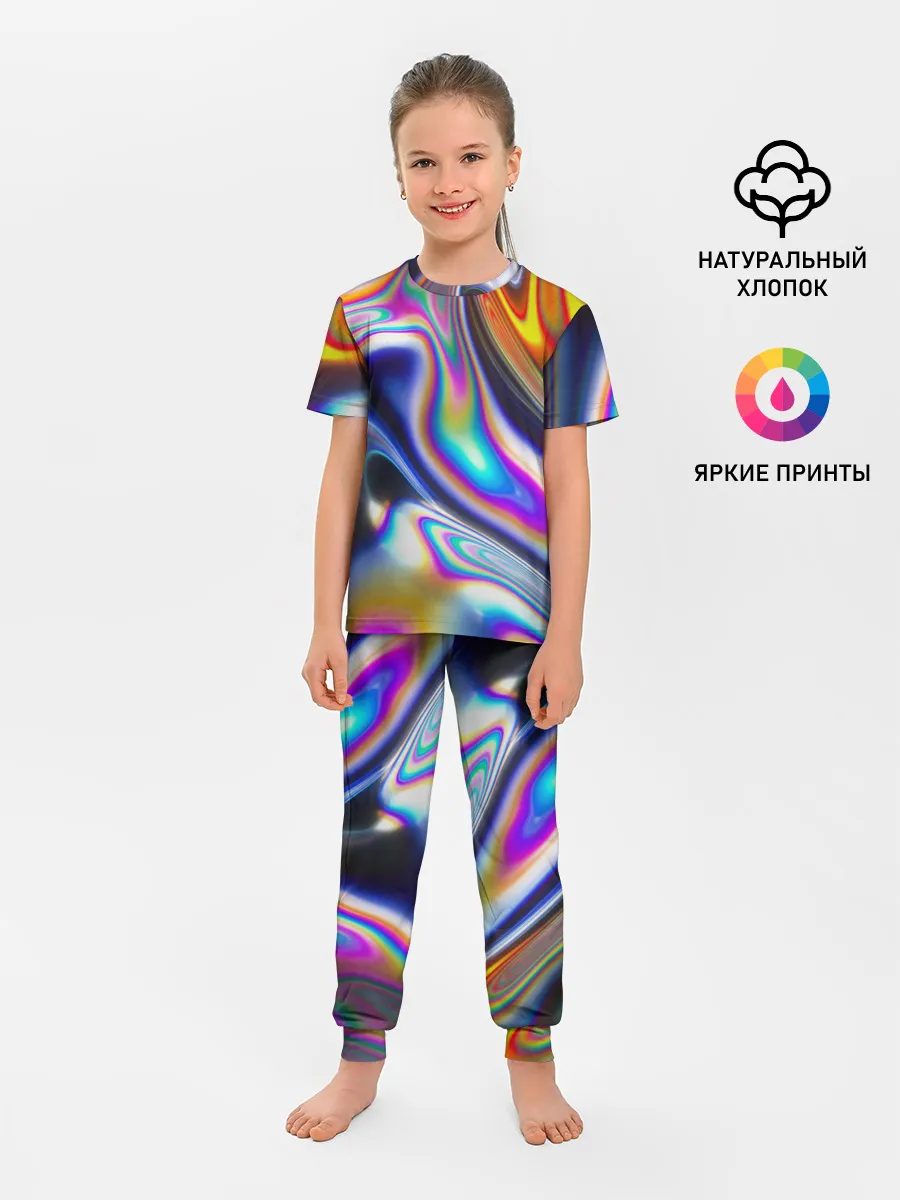 Детская пижама с брюками / Токсичный