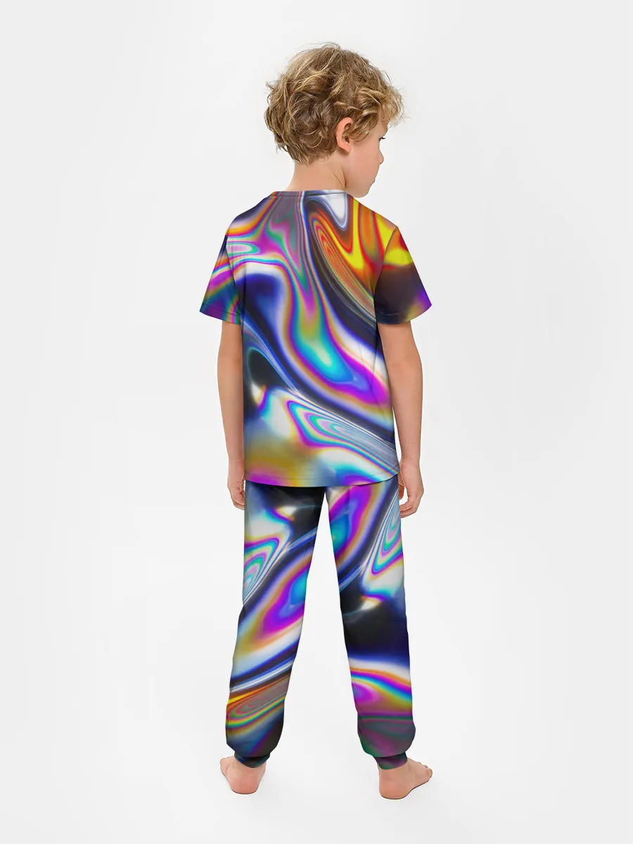 Детская пижама с брюками / Токсичный