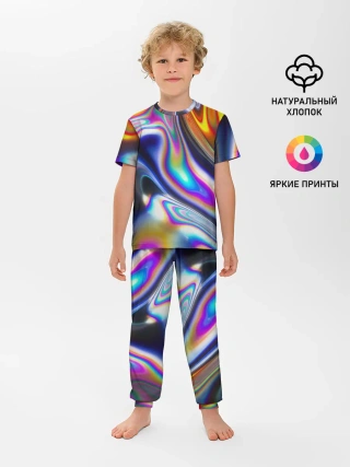 Детская пижама с брюками / Токсичный