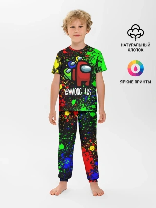 Детская пижама с брюками / AMONG US