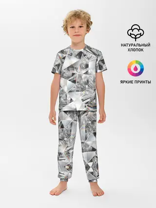 Детская пижама с брюками / Бриллиантовый блеск
