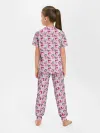 Детская пижама с брюками / Йоркширский Терьер на Розовом Фоне