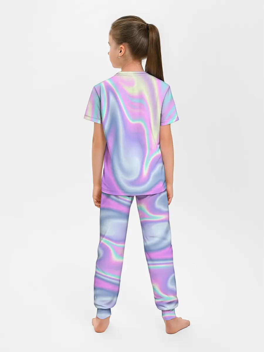 Детская пижама с брюками / Vaporwave