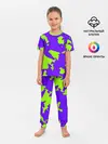 Детская пижама с брюками / тeкстура