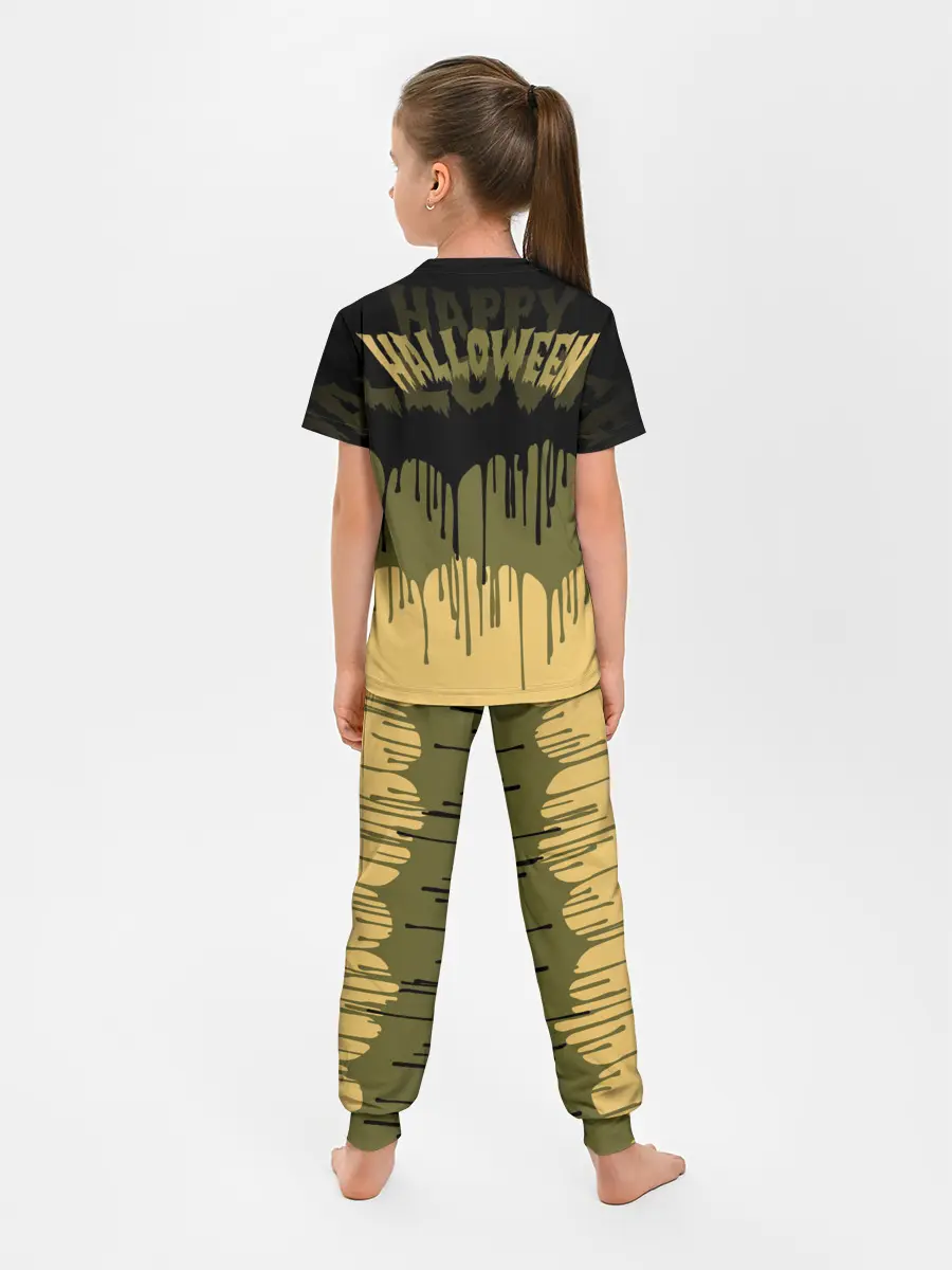 Детская пижама с брюками / Тыква в ночь мертвецов
