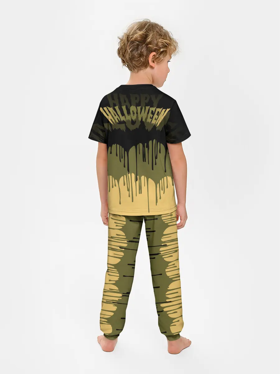 Детская пижама с брюками / Тыква в ночь мертвецов