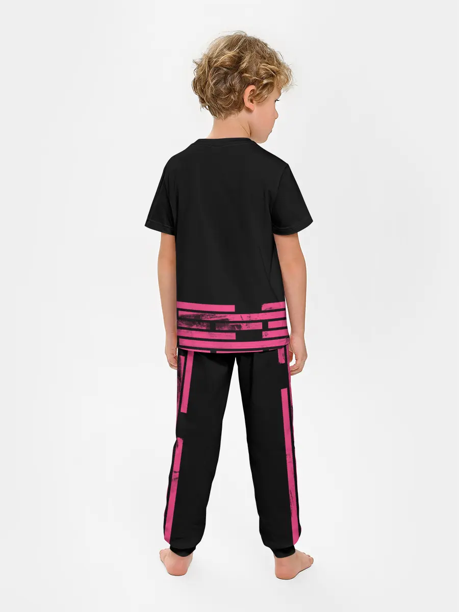 Детская пижама с брюками / SQUID GAME [ALL LOGO]