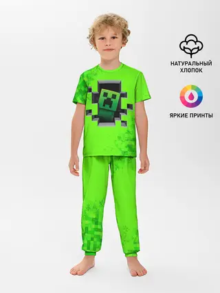 Детская пижама с брюками / MINECRAFT