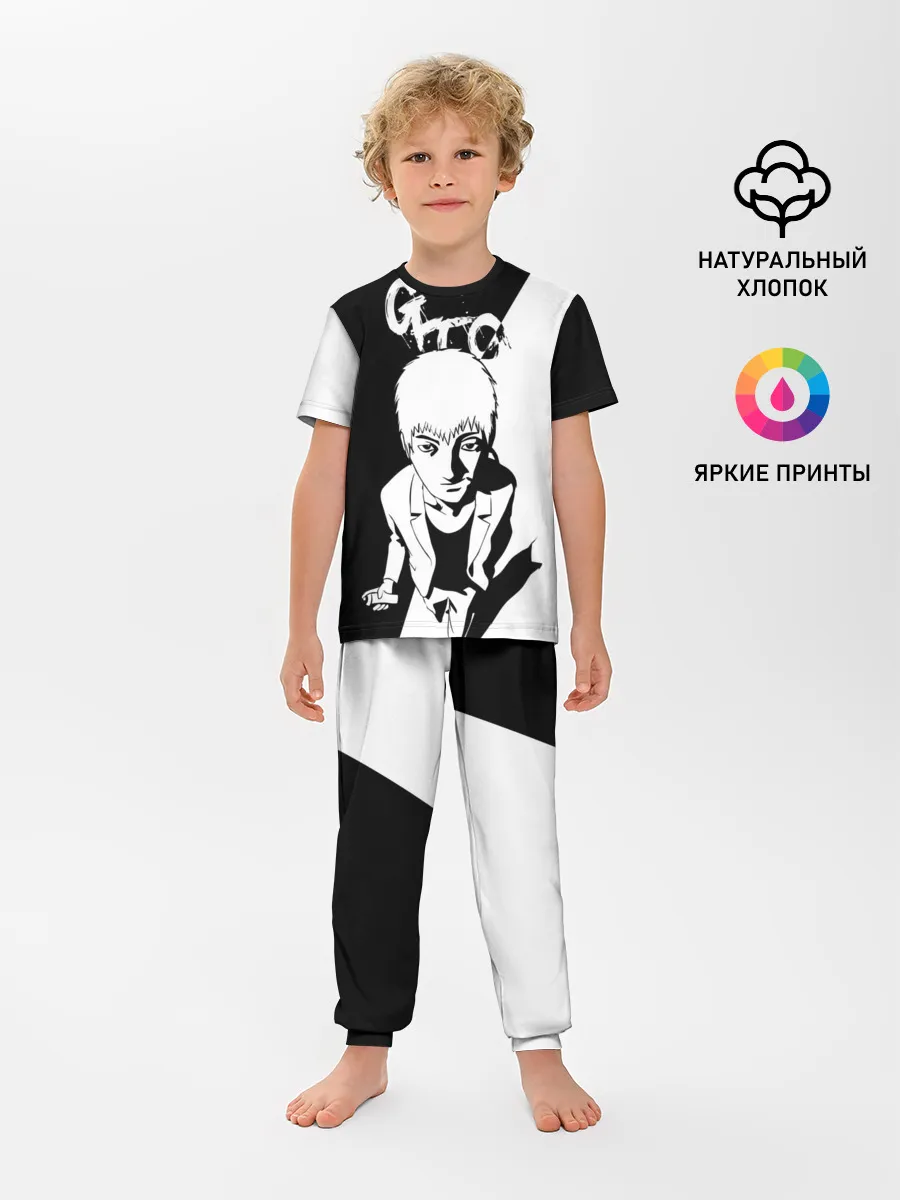 Детская пижама с брюками / Onizuka oldschool anime