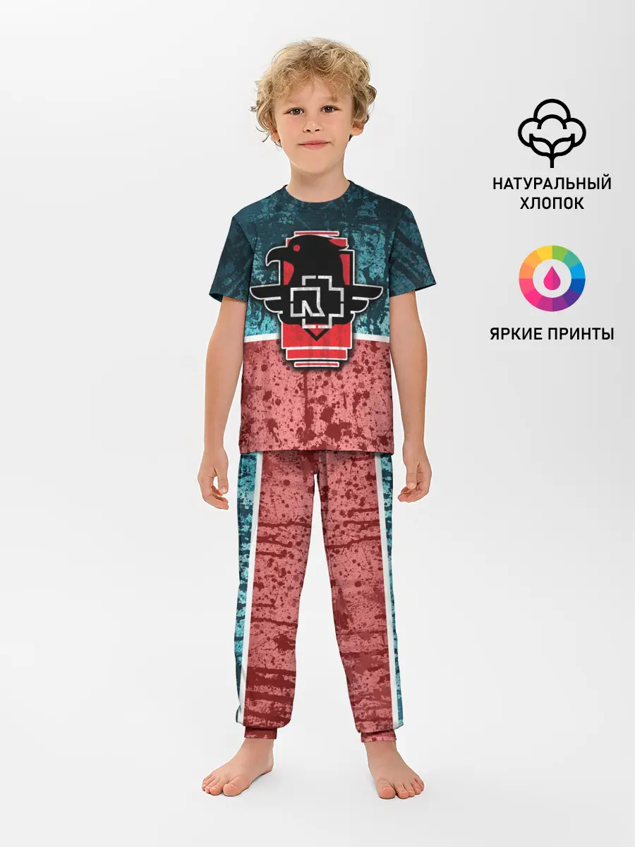 Детская пижама с брюками / Rammstein