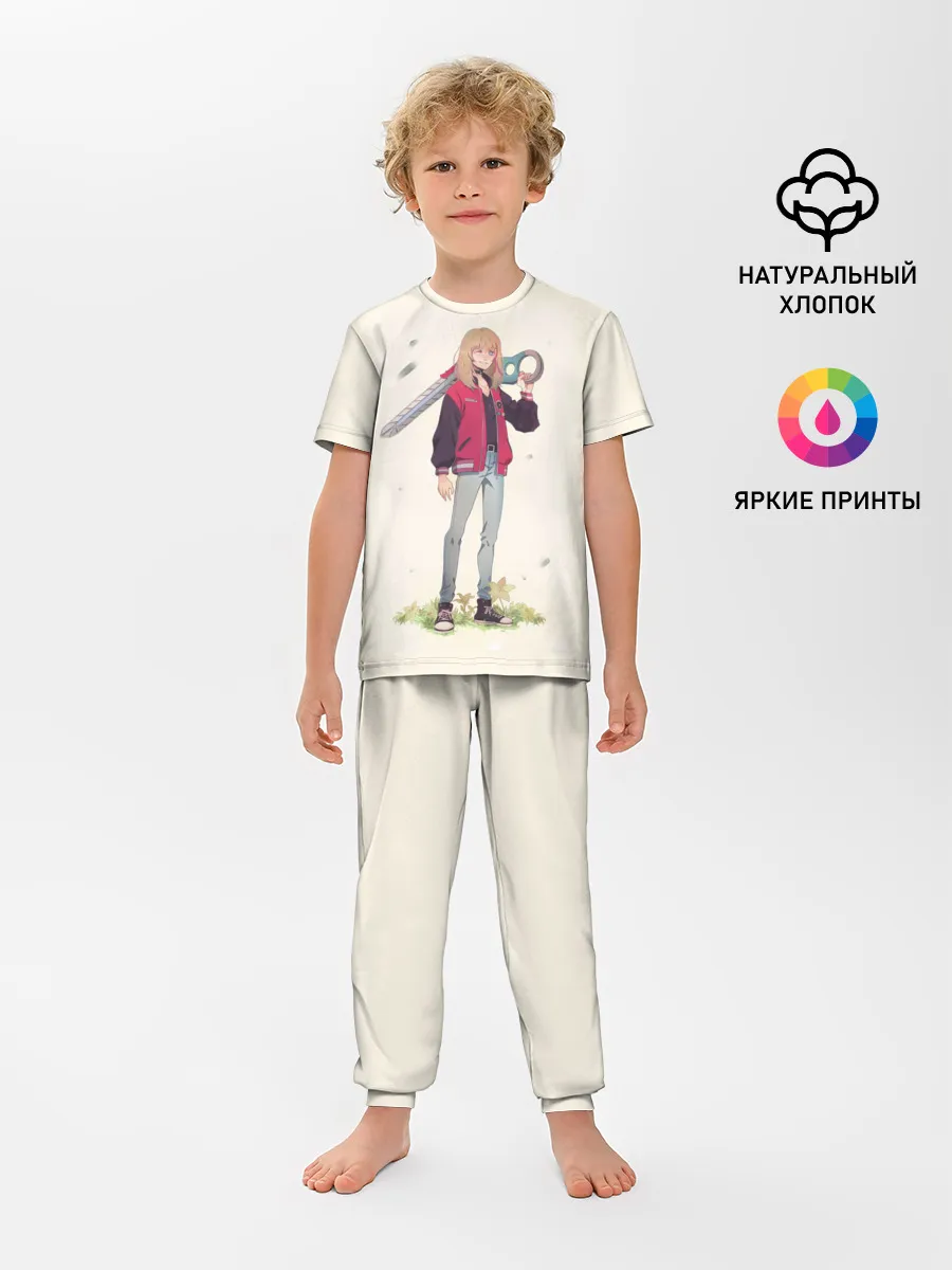 Детская пижама с брюками / Кавай