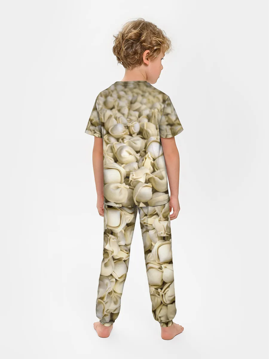 Детская пижама с брюками / Пельмени