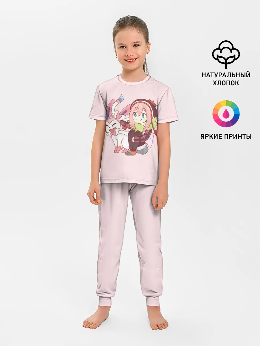 Детская пижама с брюками / Nadeshiko