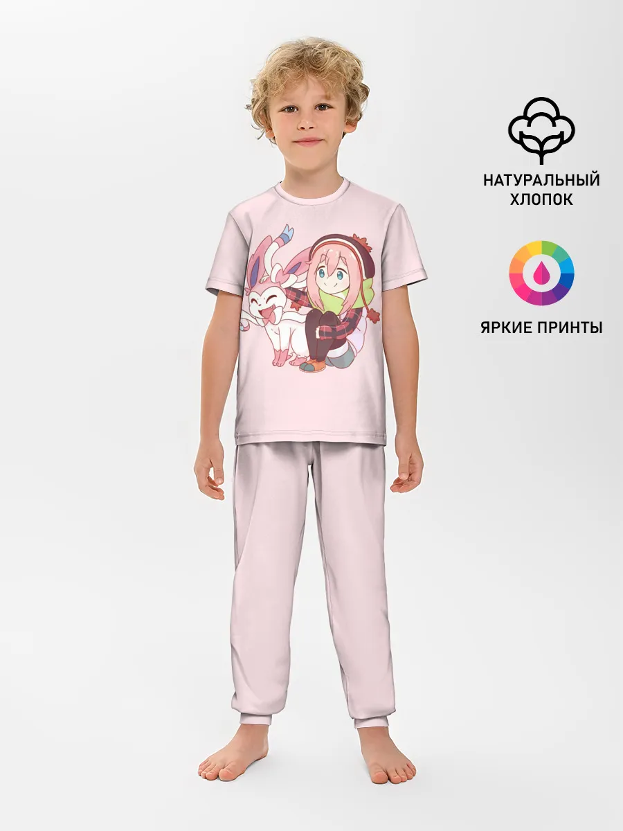 Детская пижама с брюками / Nadeshiko