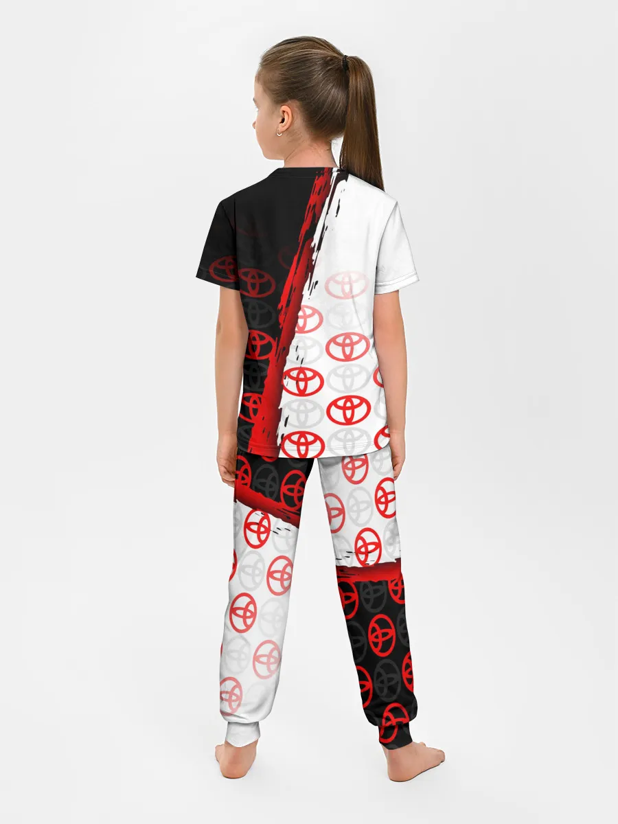 Детская пижама с брюками / TOYOTA SPORT / GRUNGE / ГРАНЖ